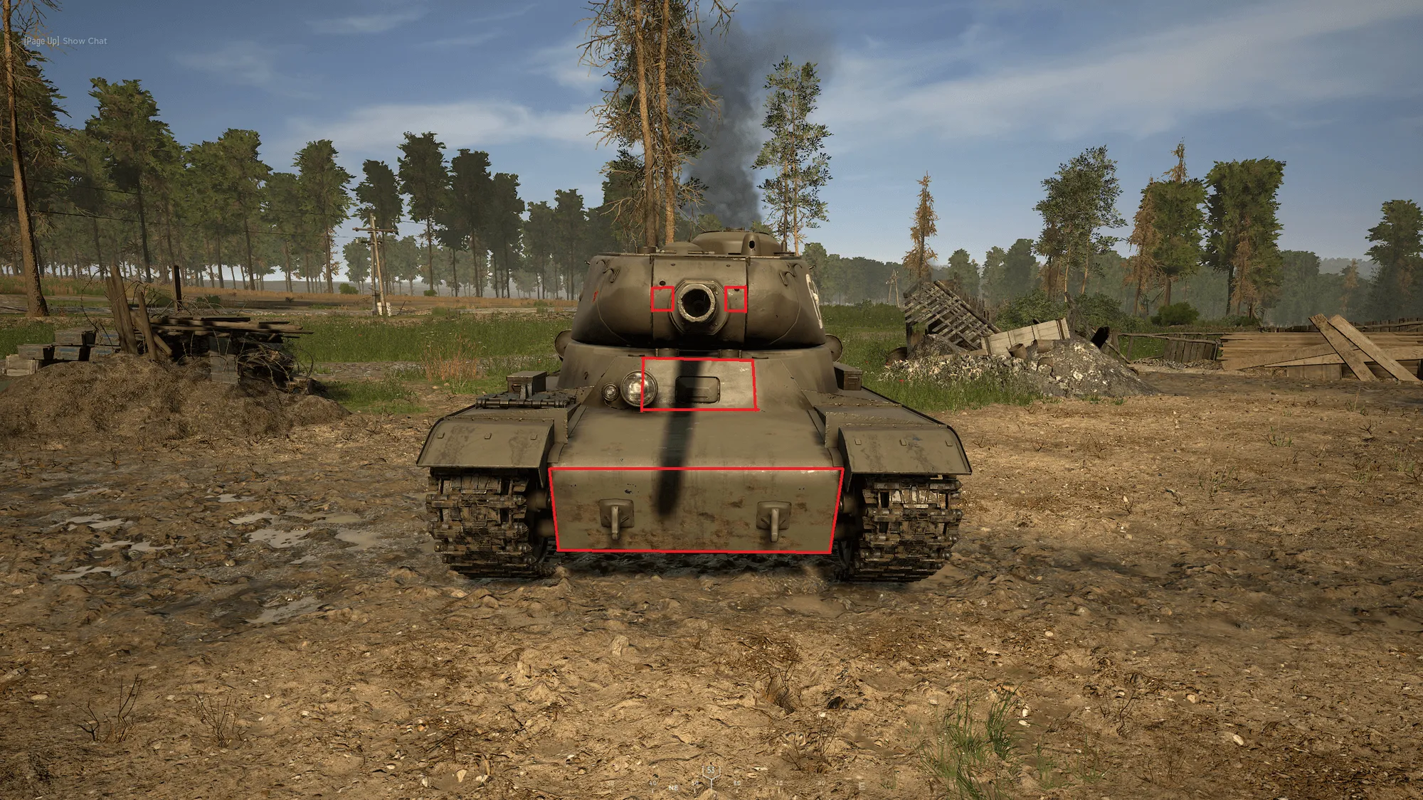 Figure 59: “Where to Penetrate the IS-1 as a Panther or Tiger”